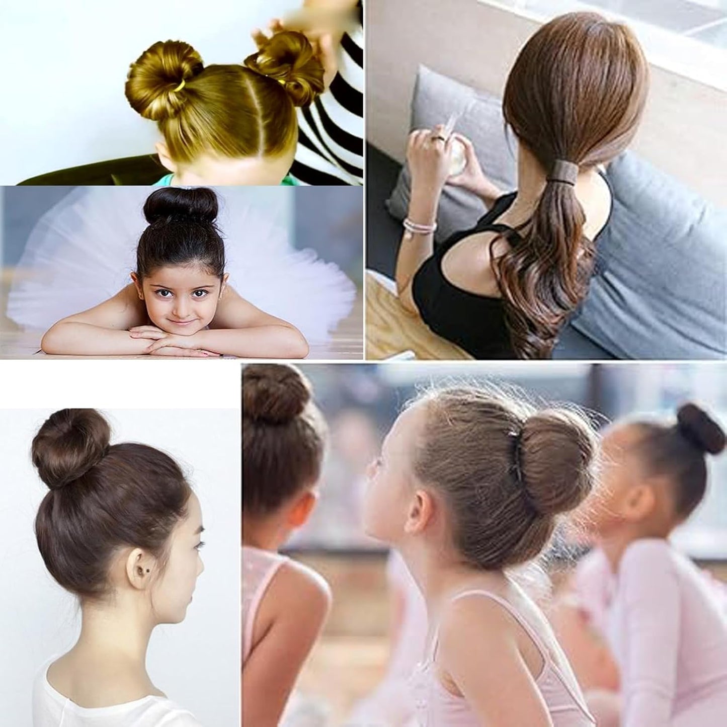MagicLoop 4-in-1 Hair Bun Styler Set for Women and Kids