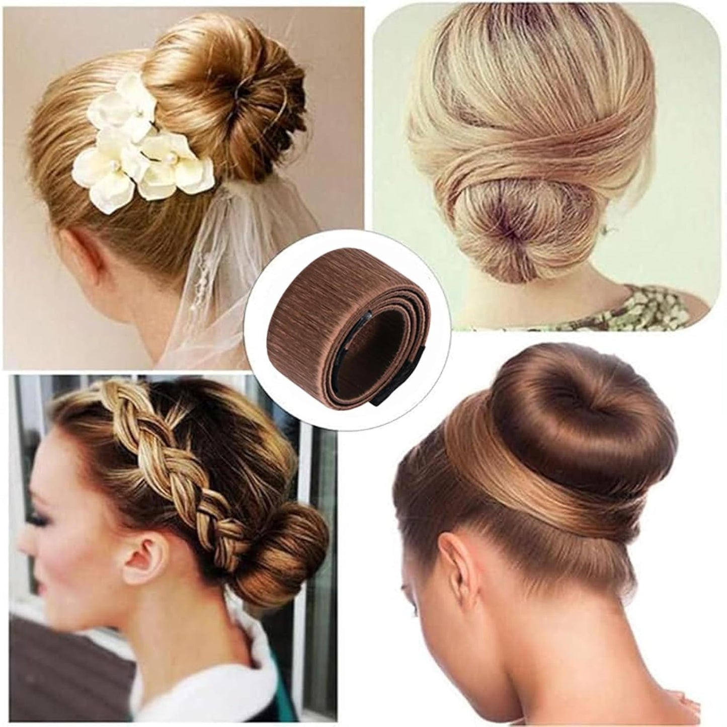 MagicLoop 4-in-1 Hair Bun Styler Set for Women and Kids